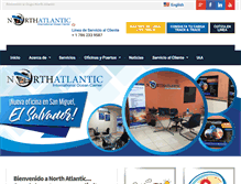 Tablet Screenshot of gruponorthatlantic.com